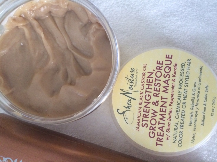 The Shea Moisture Treatment Masque is soft and goes into the hair with ease. It left me with super soft curls.